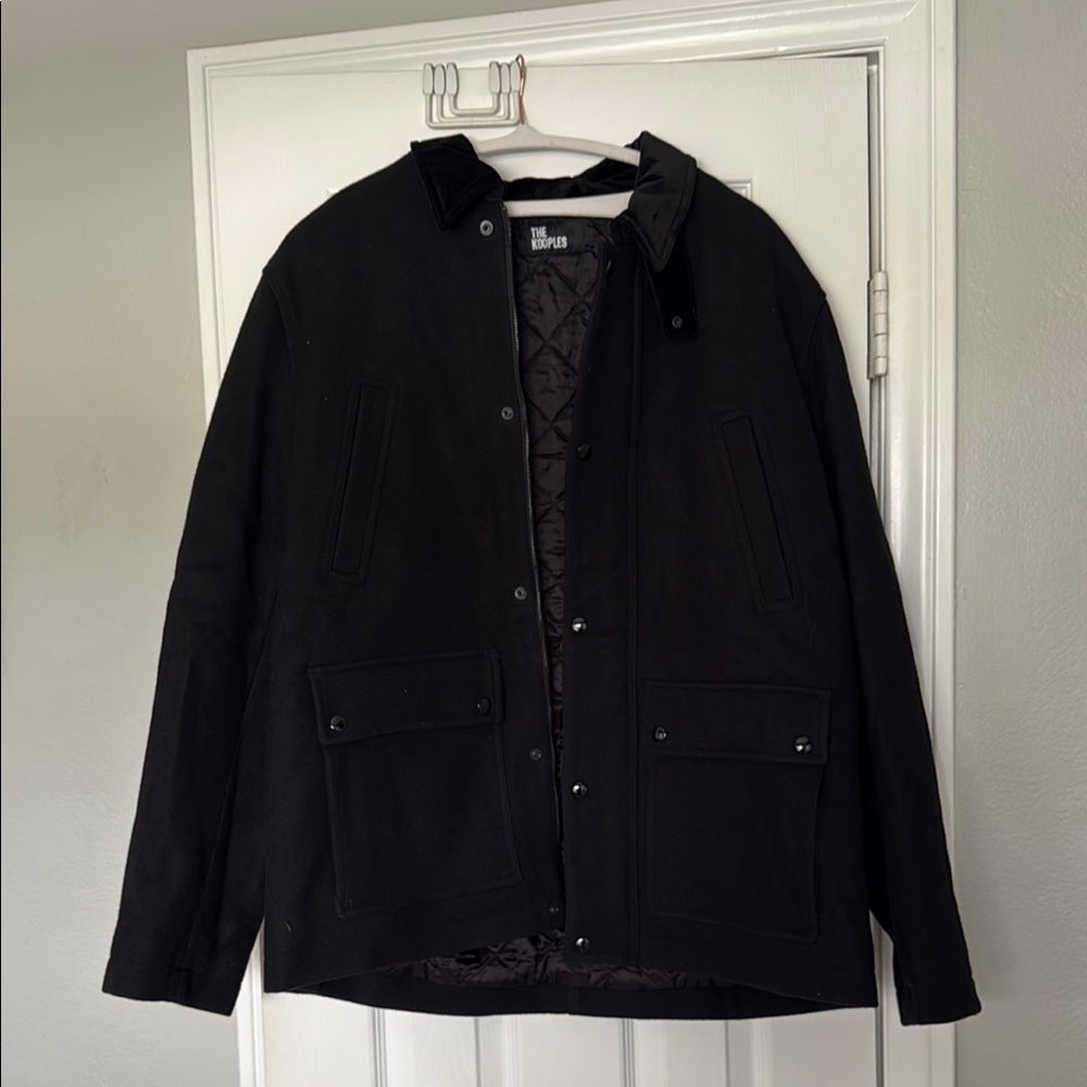 The Kooples Mens Black Jacket.